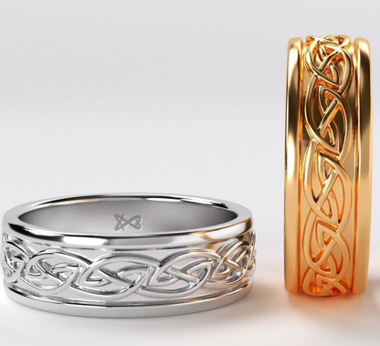 "Talisman" Wedding Ring (Size 9-18)