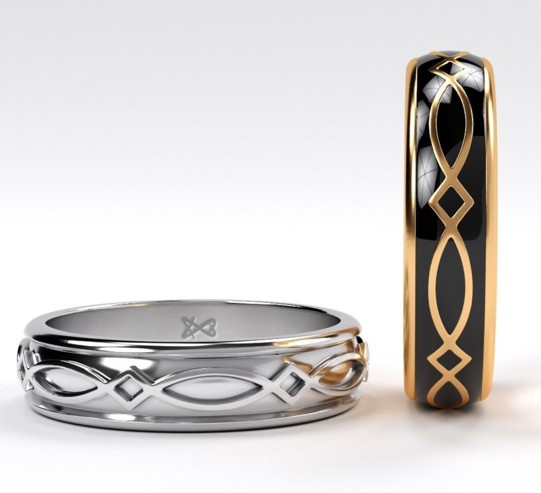 "Harmony" Wedding Ring (9-18 Size)