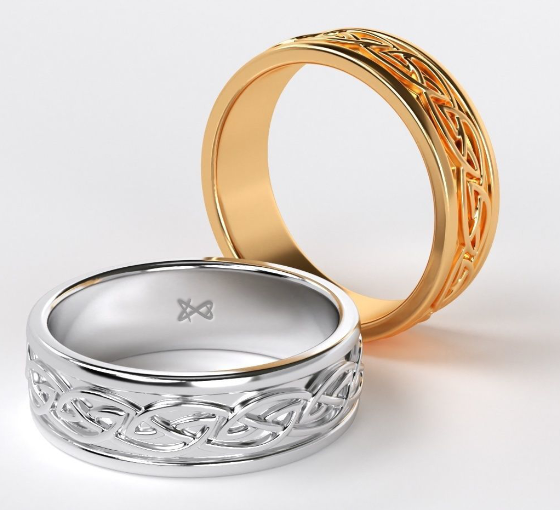 "Talisman" Wedding Ring (Size 19-28)