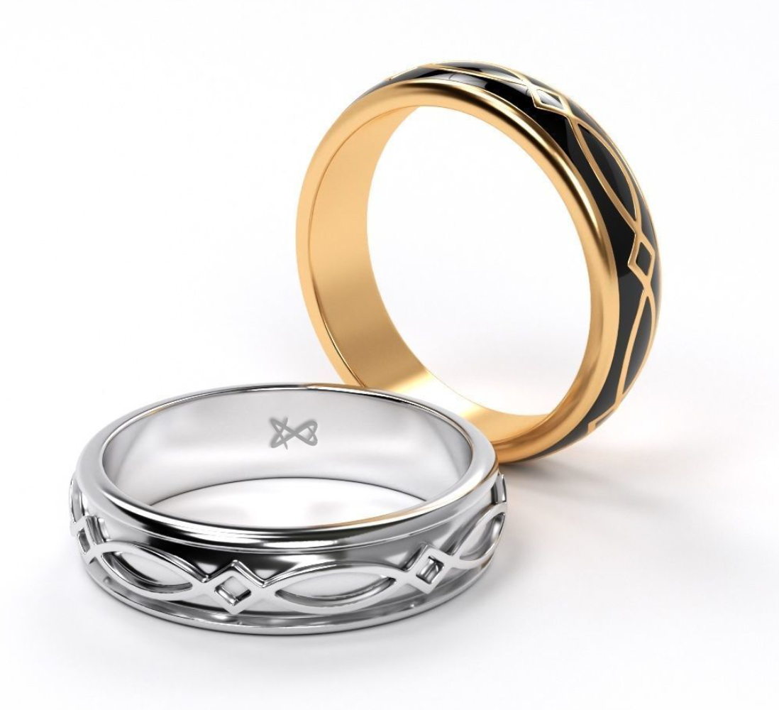 "Harmony" Wedding Ring (9-18 Size)